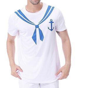 Sailor Costume Seaman T-shirt Navy Cruise Novelty